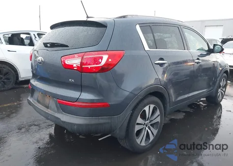 2013 Kia Sportage Ex from USA, damaged, VIN KNDPCCA22D7399286